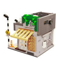 Thumbnail for Building Blocks Creator MOC Japanese Summer Coffee Shop Bricks Toys 66007 Construction Set Toys - 7