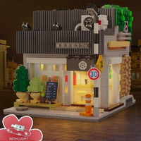 Thumbnail for Building Blocks Creator MOC Japanese Summer Coffee Shop Bricks Toys 66007 Construction Set Toys - 11