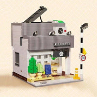 Thumbnail for Building Blocks Creator MOC Japanese Summer Coffee Shop Bricks Toys 66007 Construction Set Toys - 9