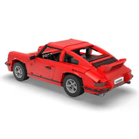 Thumbnail for Building Blocks MOC 61045 RC Motorized Classic Porsche 911 Racing Car Bricks Toy Construction Set Toys - 3