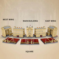 Thumbnail for Building Blocks MOC Architecture Street Expert Buckingham Palace Bricks Toys Construction Set Toys - 3