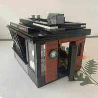 Thumbnail for Building Blocks MOC Creator Expert Cafe Store Shop Bricks Toys C66005 Construction Set Toys - 17