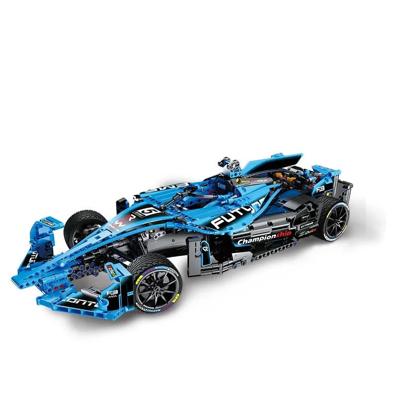 Building Blocks MOC Extreme F1 Racing Super Cars Bricks Toys C64004 Construction Set Toys - 2