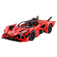 Thumbnail for Building Blocks MOC RC Motorized APE Racing Hyper Car Bricks Toys C63005 Construction Set Toys - 22