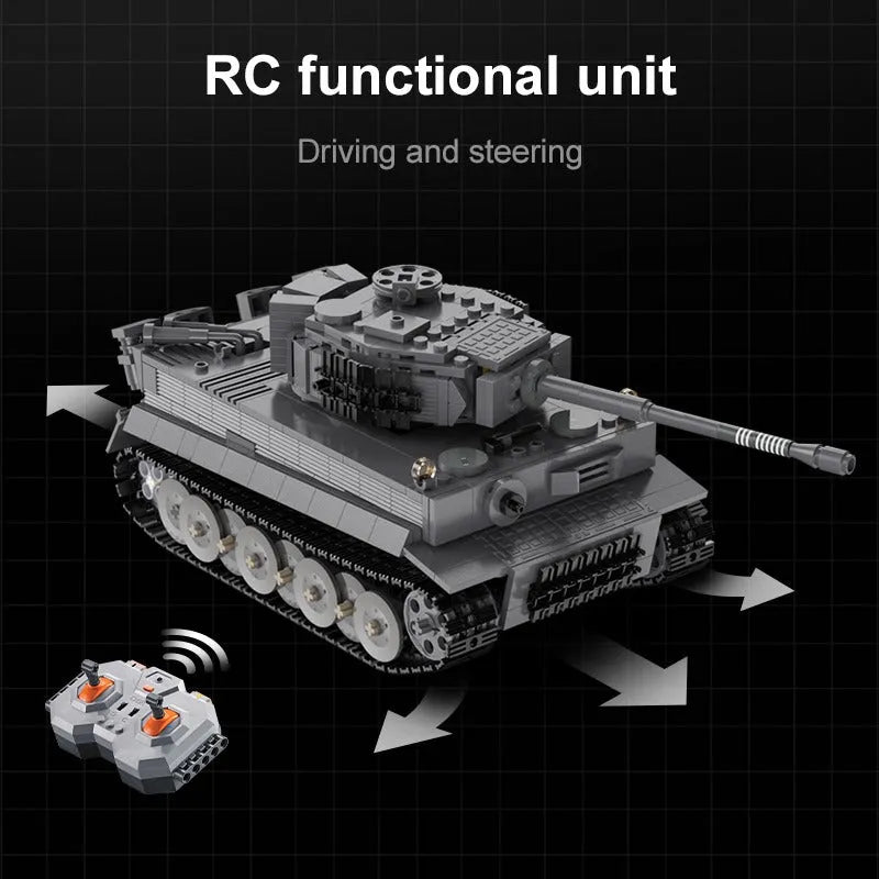 Build Your Own Remote Control Tiger Tank - GeekDad