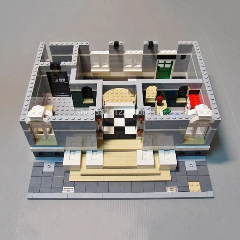 Building Blocks MOC 15003 Creator Expert City Town Hall Bricks Toys Construction Set Toys - 10