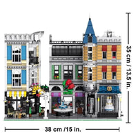 Thumbnail for Building Blocks MOC 15019 Expert Creator City Assembly Square Bricks Toys - 3