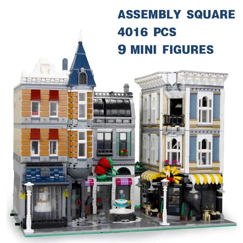 Building Blocks MOC 15019 Expert Creator City Assembly Square Bricks Toys - 4