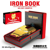 Thumbnail for Building Blocks MOC 3301 Super Hero Movie Marvel Iron Book Bricks Toys Construction Set Toys - 2