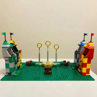 Thumbnail for Building Blocks MOC 6061 Harry Potter Hogwarts Quidditch Match Bricks Toy Construction Set Toys - 7