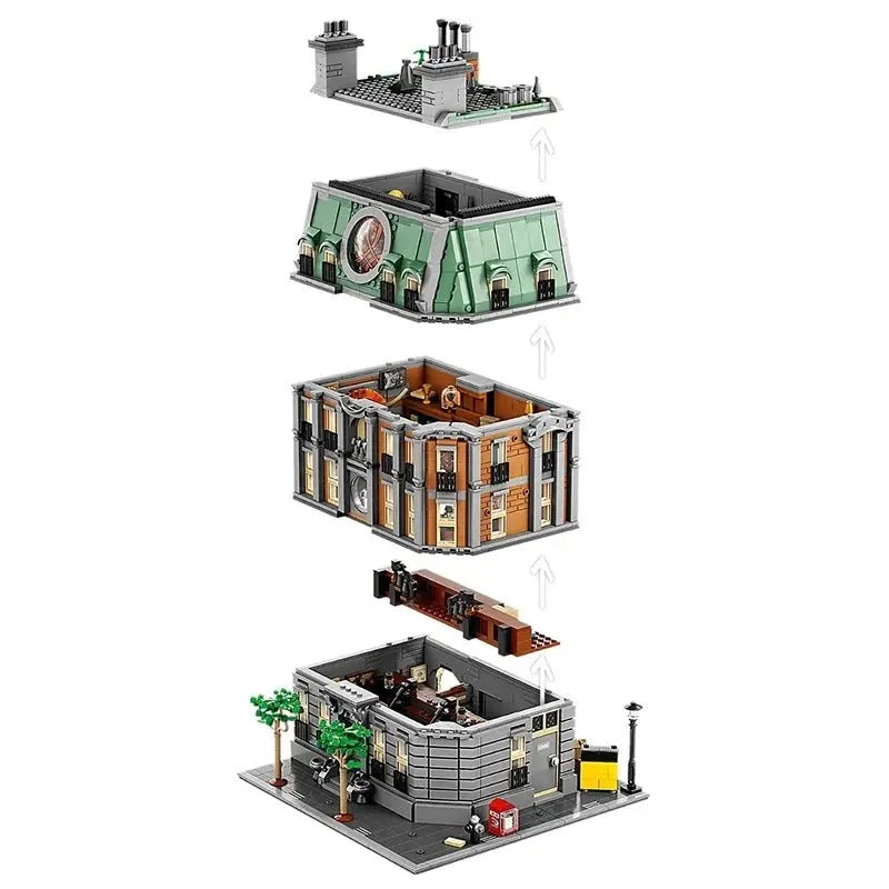 Building Blocks MOC 62900 Doctor Strange Sanctum Sanctorum Bricks Toys Construction Set Toys - 8