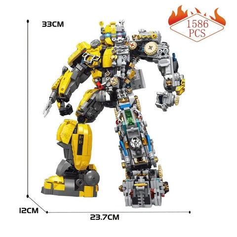 Super Bumblebee Mecha Robot Building Blocks Toy