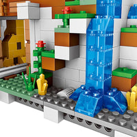 Thumbnail for Building Blocks MOC 76010 Minecraft My World The Mountain Cave Bricks Toys - 5