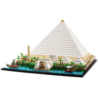 Thumbnail for Building Blocks MOC Architecture The Great Pyramid of Giza Bricks Toys Construction Set Toys - 2