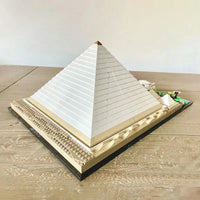 Thumbnail for Building Blocks MOC Architecture The Great Pyramid of Giza Bricks Toys Construction Set Toys - 7