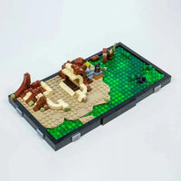 Thumbnail for Building Blocks Building Block MOC Star Wars 3233 Jedi Training Diorama Bricks Toy Construction Set Toys - 5