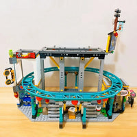 Thumbnail for Building Blocks MOC 86999 Monkie Kid The City of Lanterns Bricks Toy - 5