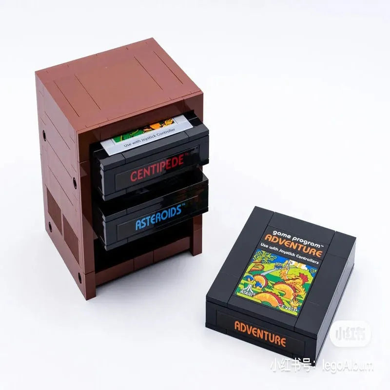 Building Blocks MOC Building Blocks Idea Atari 2600 Game System Bricks Toy Construction Set Toys - 8