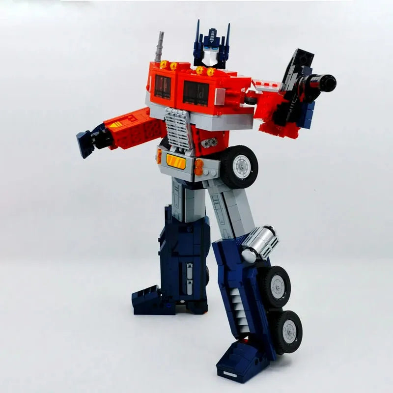 Building Blocks Building Blocks MOC Optimus Prime 10203 Transformers Bricks Toys Construction Set Toys - 1