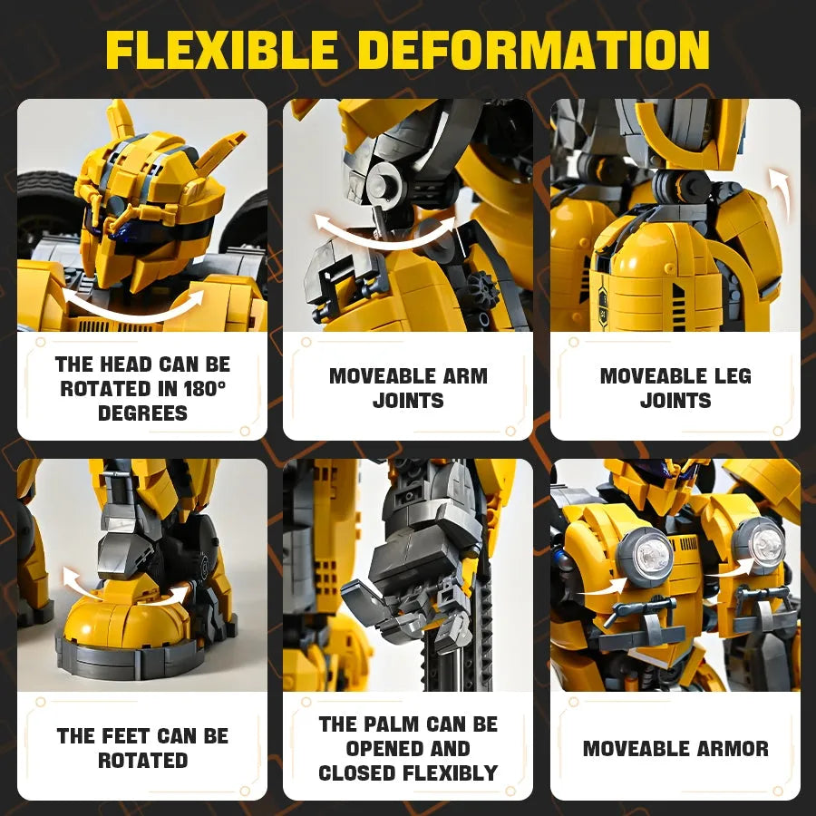 Building Blocks MOC Transformers Bumblebee Robot Bricks Toy 773 - 6