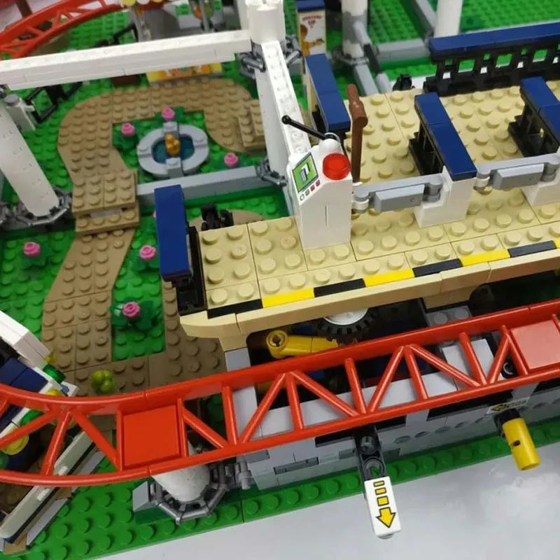 Building Blocks Creator City Experts MOC 15039 Roller Coaster Bricks Toy EU Construction Set Toys - 18