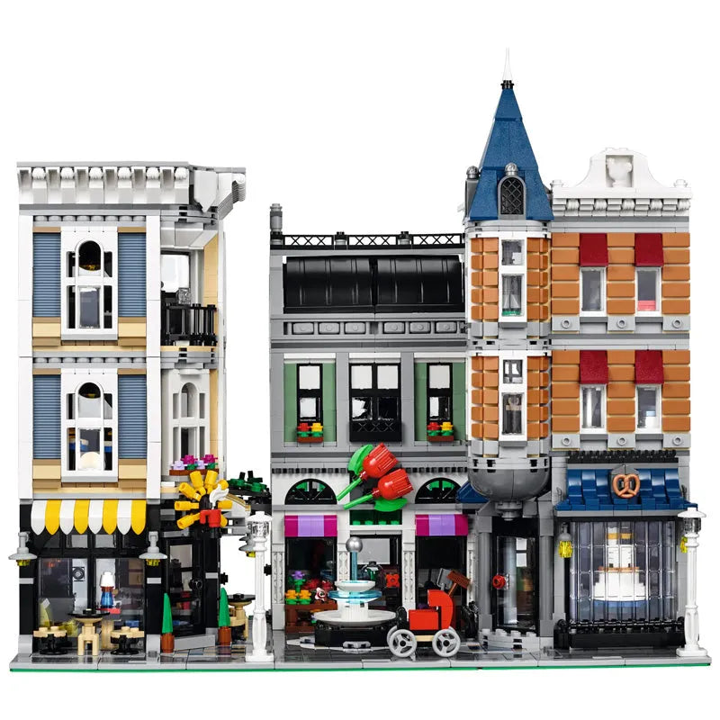 Building Blocks MOC Creator Expert City Assembly Square Bricks Toy 15019 Construction Set Toys - 1