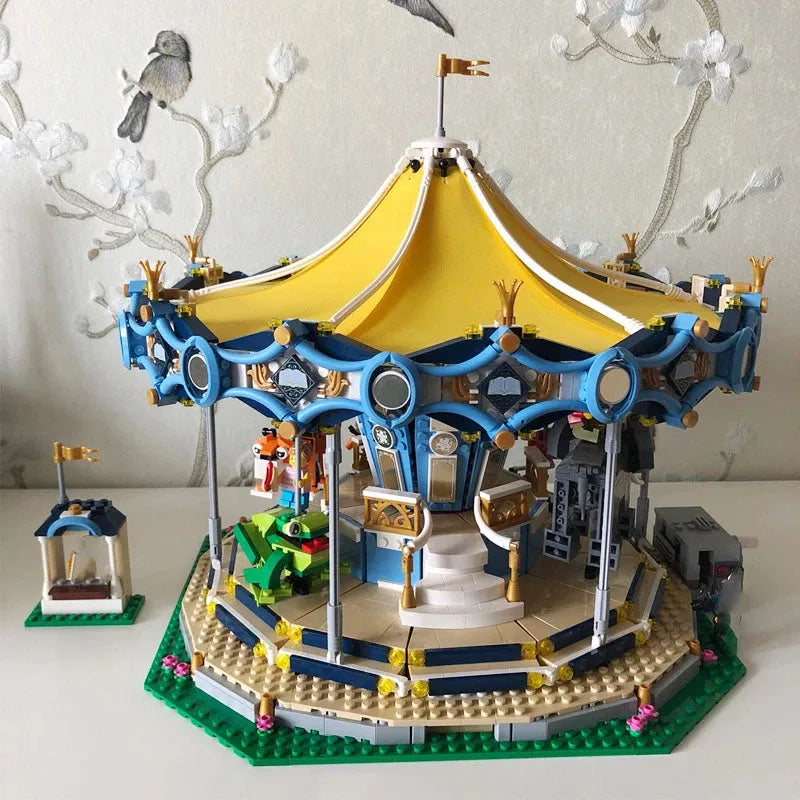 Building Blocks MOC Creator Expert City Carousel Bricks Toys 15036 Construction Set Toys - 5