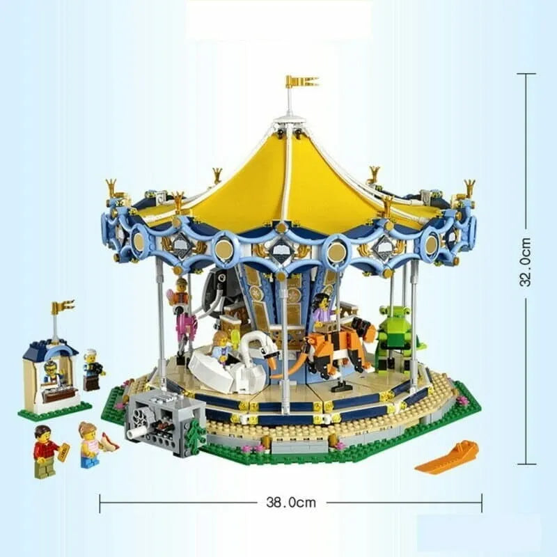 Building Blocks MOC Creator Expert City Carousel Bricks Toys 15036 Construction Set Toys - 1