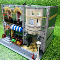 Thumbnail for Building Blocks MOC Creator Expert City Green Grocer Store Bricks Toys EU Construction Set Toys - 12