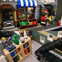 Thumbnail for Building Blocks MOC Creator Expert City Green Grocer Store Bricks Toys EU Construction Set Toys - 14