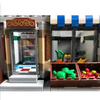 Thumbnail for Building Blocks MOC Creator Expert City Green Grocer Store Bricks Toys EU Construction Set Toys - 7