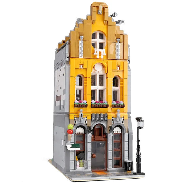 MOC Creator Expert City Ice Cream Shop Building Toy