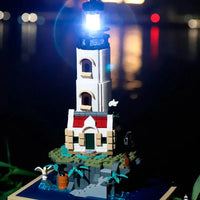 Thumbnail for Building Blocks MOC Creator Expert Medieval Lighthouse Tower Bricks Toy Construction Set Toys - 4