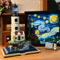 Thumbnail for Building Blocks MOC Creator Expert Medieval Lighthouse Tower Bricks Toy Construction Set Toys - 5