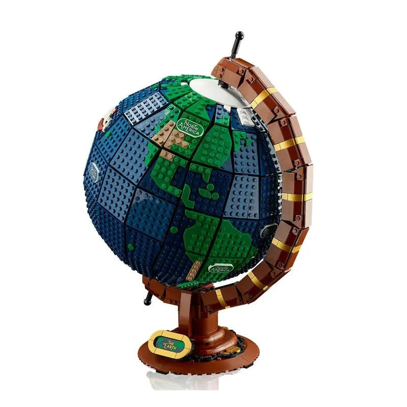 Building Blocks MOC Creator Experts 95335 The Earth Globe World Map Bricks Toy Construction Set Toys - 1