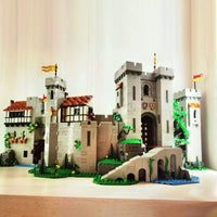 Thumbnail for Building Blocks MOC Creator Experts Lion Knight Castle Bricks Toys 85666 Construction Set Toys - 12