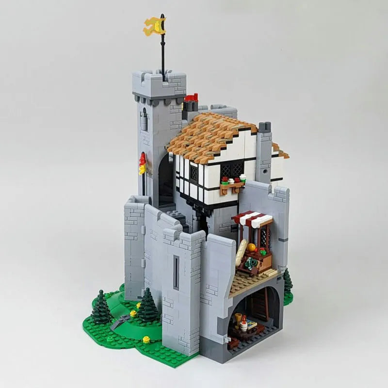 Building Blocks MOC Creator Experts Lion Knight Castle Bricks Toys 85666 Construction Set Toys - 6