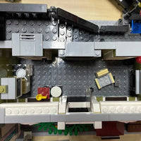 Thumbnail for Building Blocks MOC Expert Creator City Parisian Restaurant Bricks Toy 15010 Construction Set Toys - 10