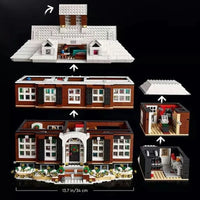 Thumbnail for Building Blocks Expert Creator Idea MOC Home Alone House Bricks Toys EU Construction Set Toys - 10