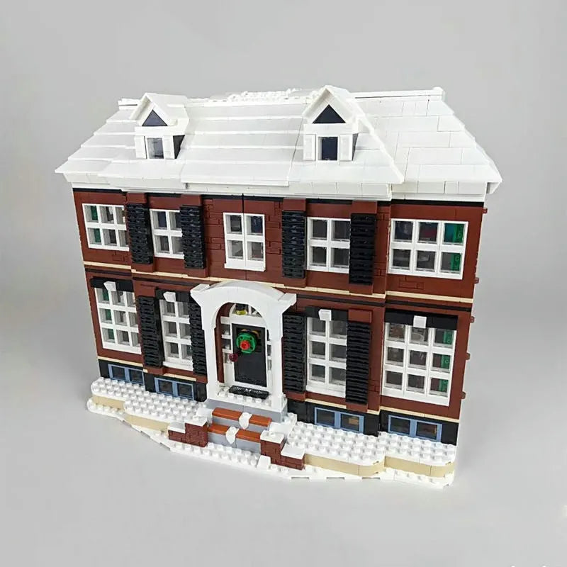 Building Blocks Expert Creator Idea MOC Home Alone House Bricks Toys EU Construction Set Toys - 1