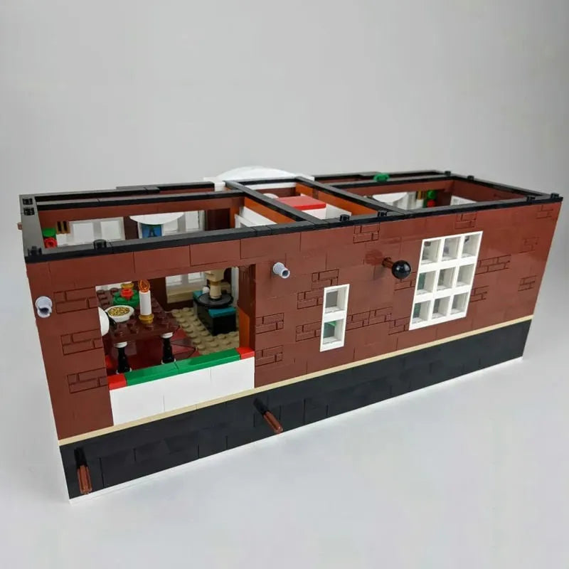 Building Blocks Expert Creator Idea MOC Home Alone House Bricks Toys EU Construction Set Toys - 5