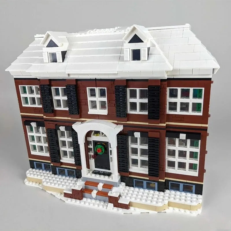 Building Blocks Expert Creator Idea MOC Home Alone House Bricks Toys EU Construction Set Toys - 13