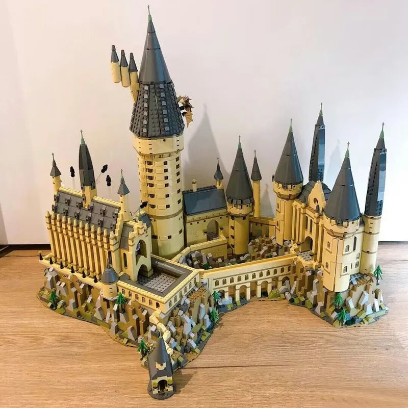 Building Blocks MOC Expert Harry Potter Movie Hogwarts Castle Bricks Toys EU Construction Set Toys - 8