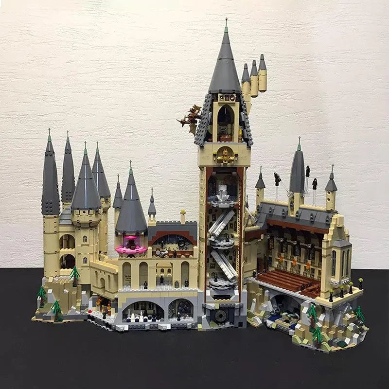 Building Blocks MOC Expert Harry Potter Movie Hogwarts Castle Bricks Toys EU Construction Set Toys - 11