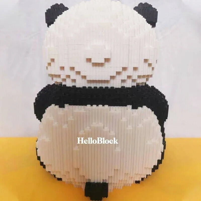 Building Blocks Expert MOC Large Panda Bear MINI Bricks Toys Construction Set Toys - 4