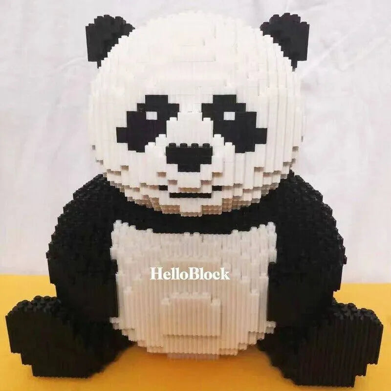 Building Blocks Expert MOC Large Panda Bear MINI Bricks Toys Construction Set Toys - 6