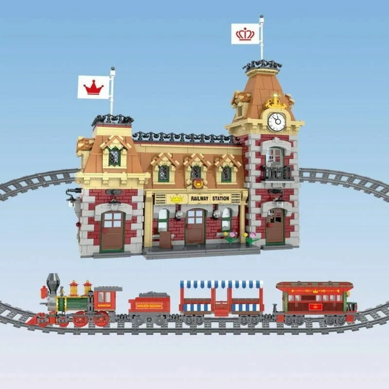 Ditzz Technic Train Blocs de Construction avec Moteur, Electrique Train  Locomotive avec Lumière, Jeu de Construction Compatible avec Lego Technic,  1192+Pièces : : Jeux et Jouets