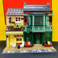 Thumbnail for Building Blocks Expert Movie MOC Harry Potter Diagon Alley Bricks Toy Construction Set Toys - 4