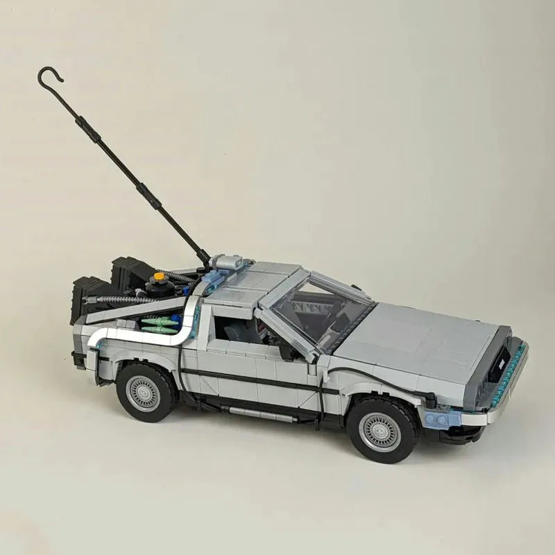 Building Blocks MOC Experts DeLorean DMC - 12 Back To Future Car Bricks Tech Toy - 6