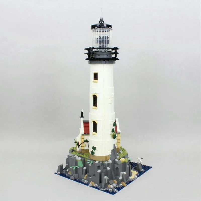 Building Blocks Ideas Motorized Light House MOC Bricks Toy 92882 Construction Set Toys - 5